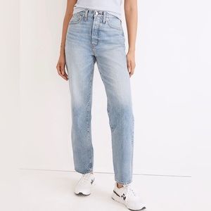 Madewell Perfect Vintage Straight Jean